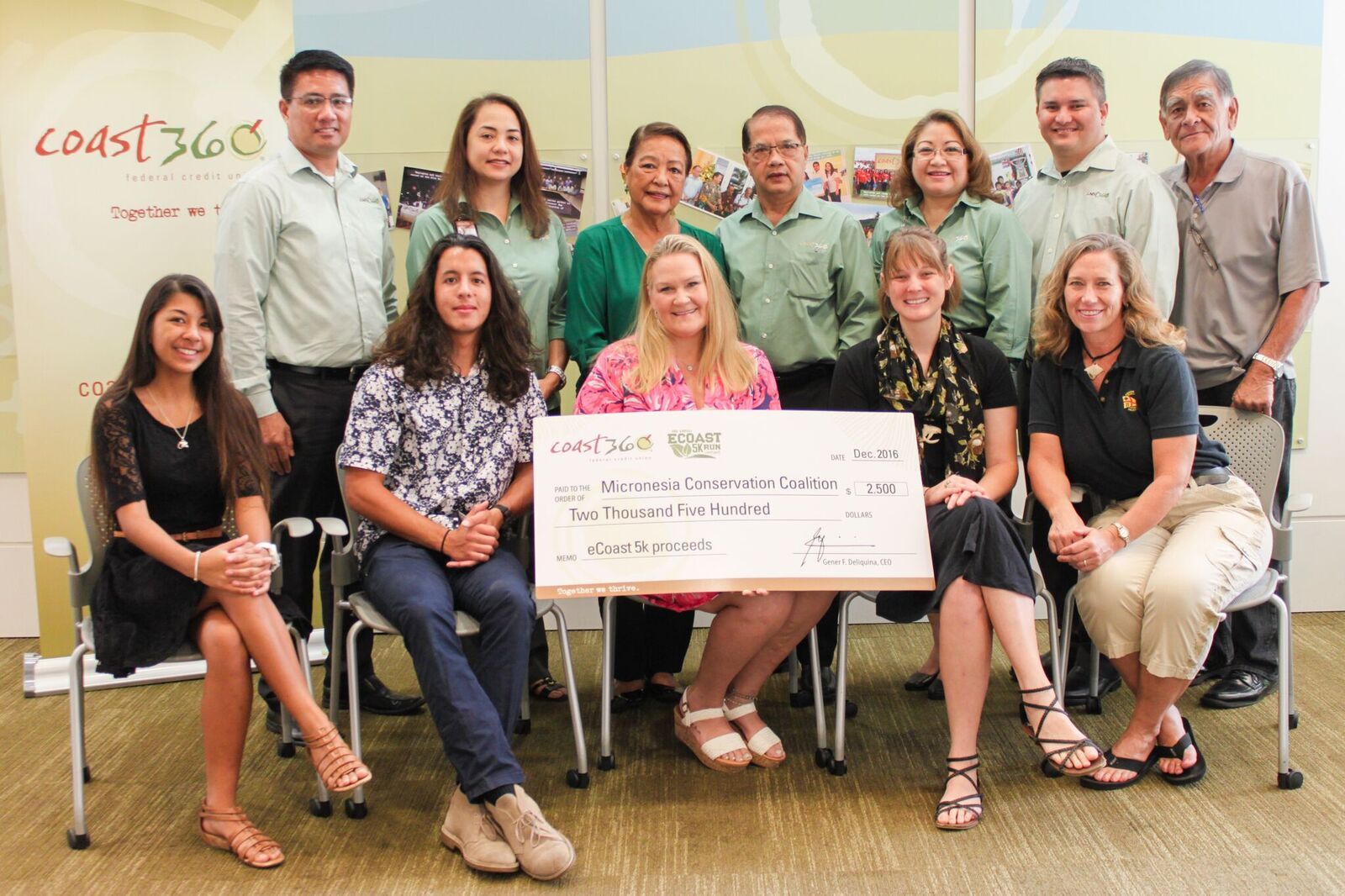 Coast 360 makes large donation to several organizations