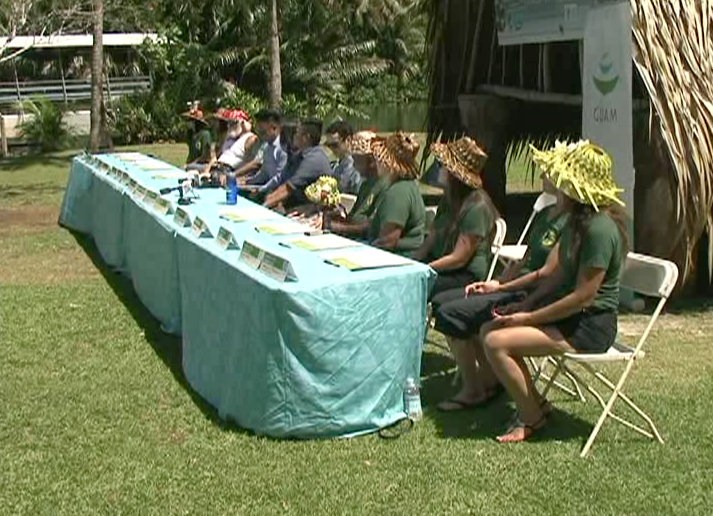 600th Hafa Adai Pledge Signed In Talofofo Kuam Com Kuam News On Air Online On Demand