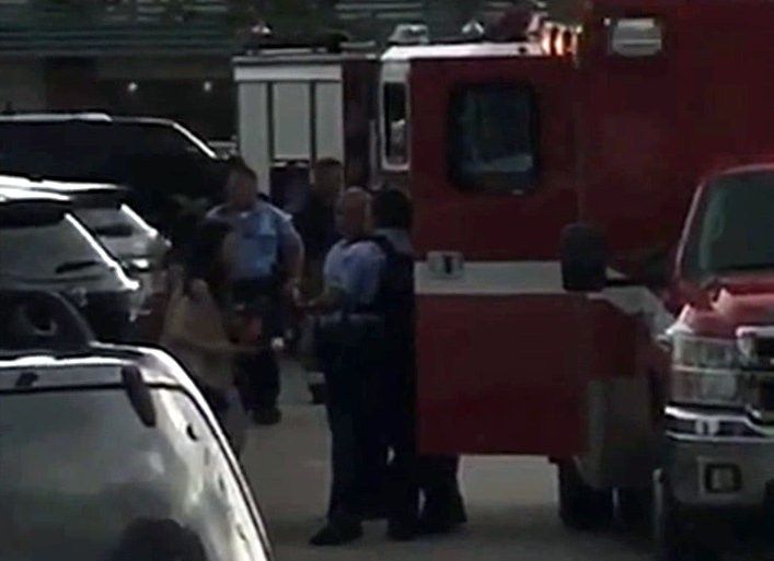 Mother of babies left in car at mall questioned by police