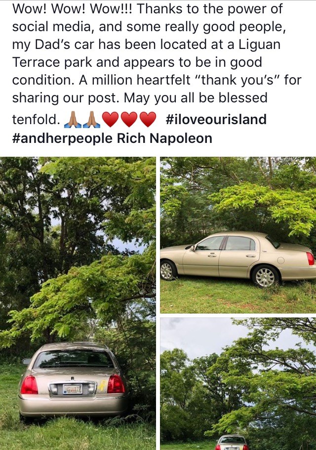 Families Turn To Social Media With >> Families Turn To Social Media After Car Thefts Kuam Com Families Turn To Social Media With >> Families Turn To Social Media After Car Thefts Kuam Com