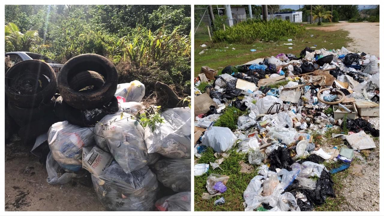 Bags of trash not picked up, cleanup efforts a mess