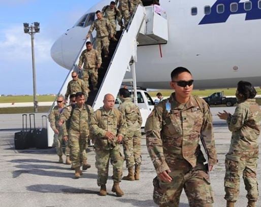 Returning infantrymen welcomed home by Guam Guard command - KUAM.com ...