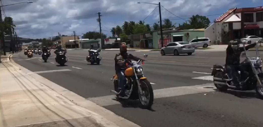 Motorcycle club forms impromptu motorcade to honor fallen milita -   News: On Air. Online. On Demand.