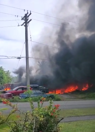 Family of 7 loses home to fire - Vimarsana News