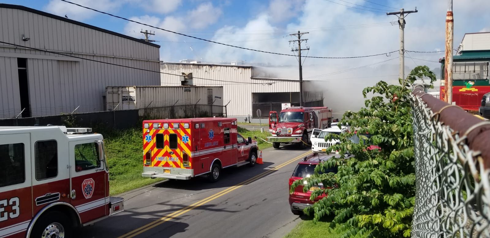 DeWitt fire extinguished, some Port documents damaged