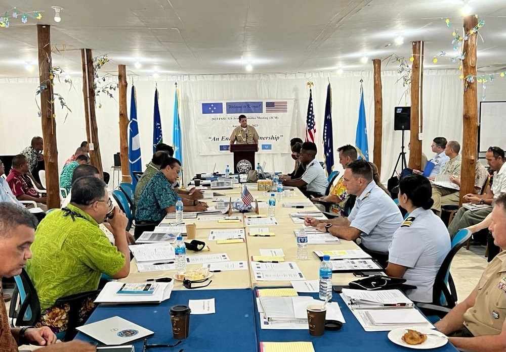 INDOPACOM and FSM officials convene bilateral joint committee meeting - Vimarsana News