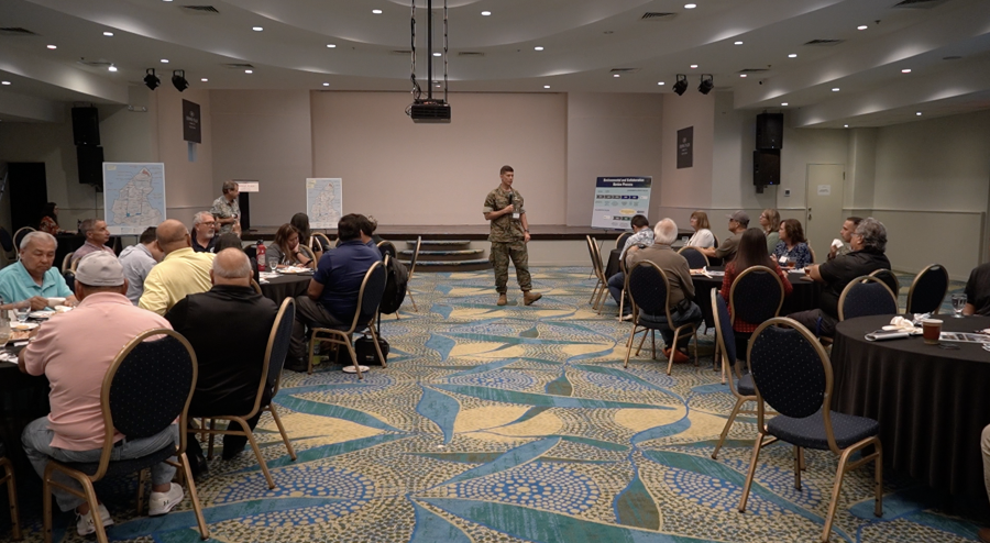 Military presents revised training plans for Tinian ahead of sec -  -KUAM News: On Air. Online. On Demand.