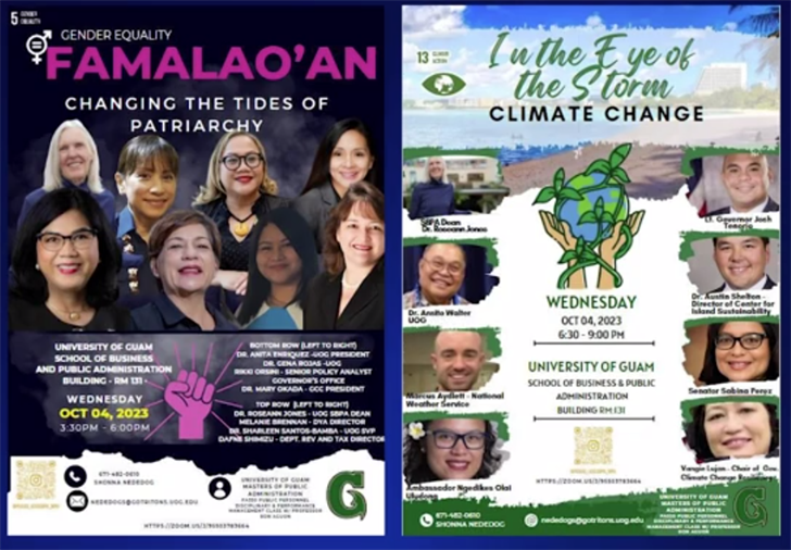 UOG forum focuses on gender equality, climate change Wednesday - Vimarsana News
