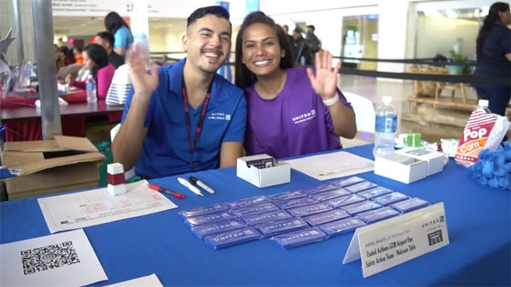 Annual United Airlines Safety and Wellness Fair held today - Vimarsana News