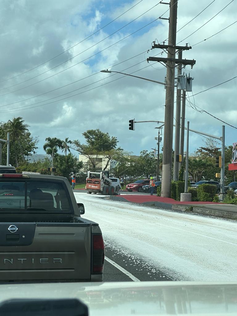 Highway patrol investigating Monday's oil spill near JFK intersection - Vimarsana News