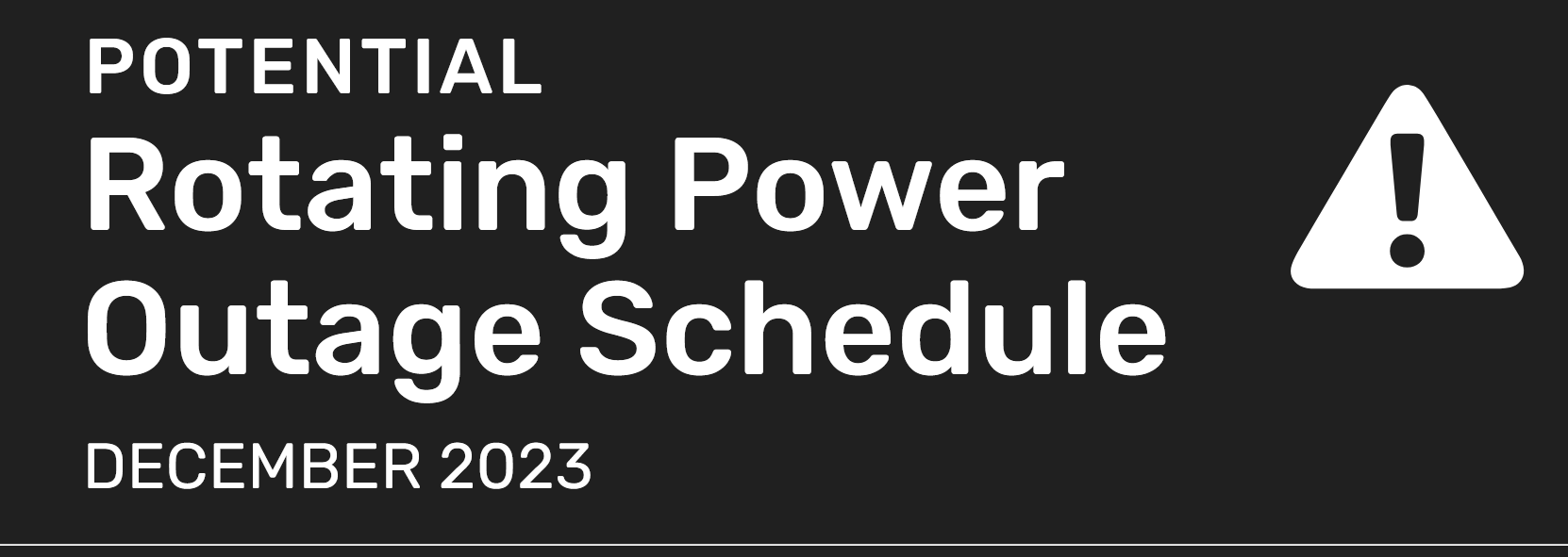 GPA begins rotating power outages News On Air. Online