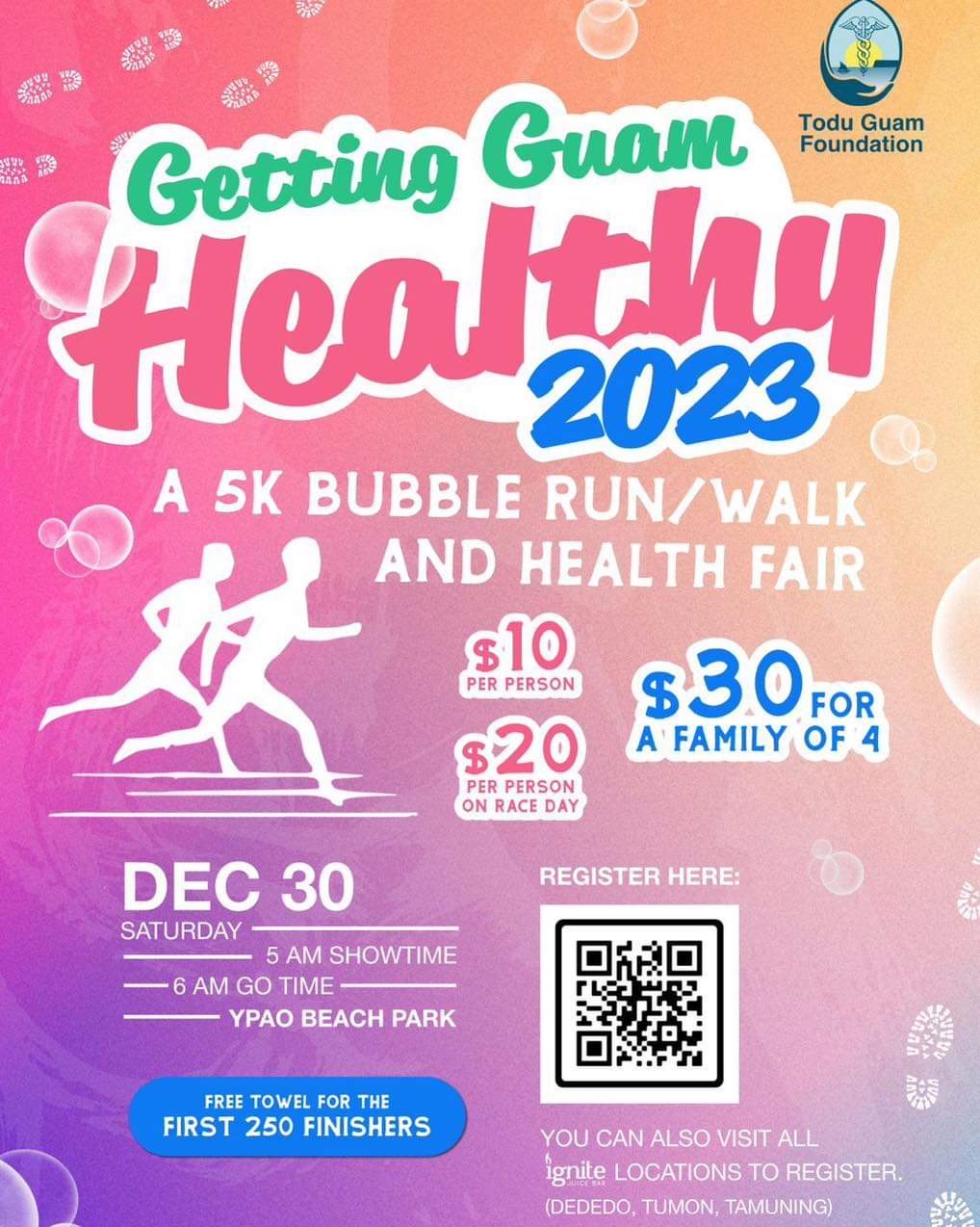 Bubble Run/Walk And Health Fair News On Air. Online