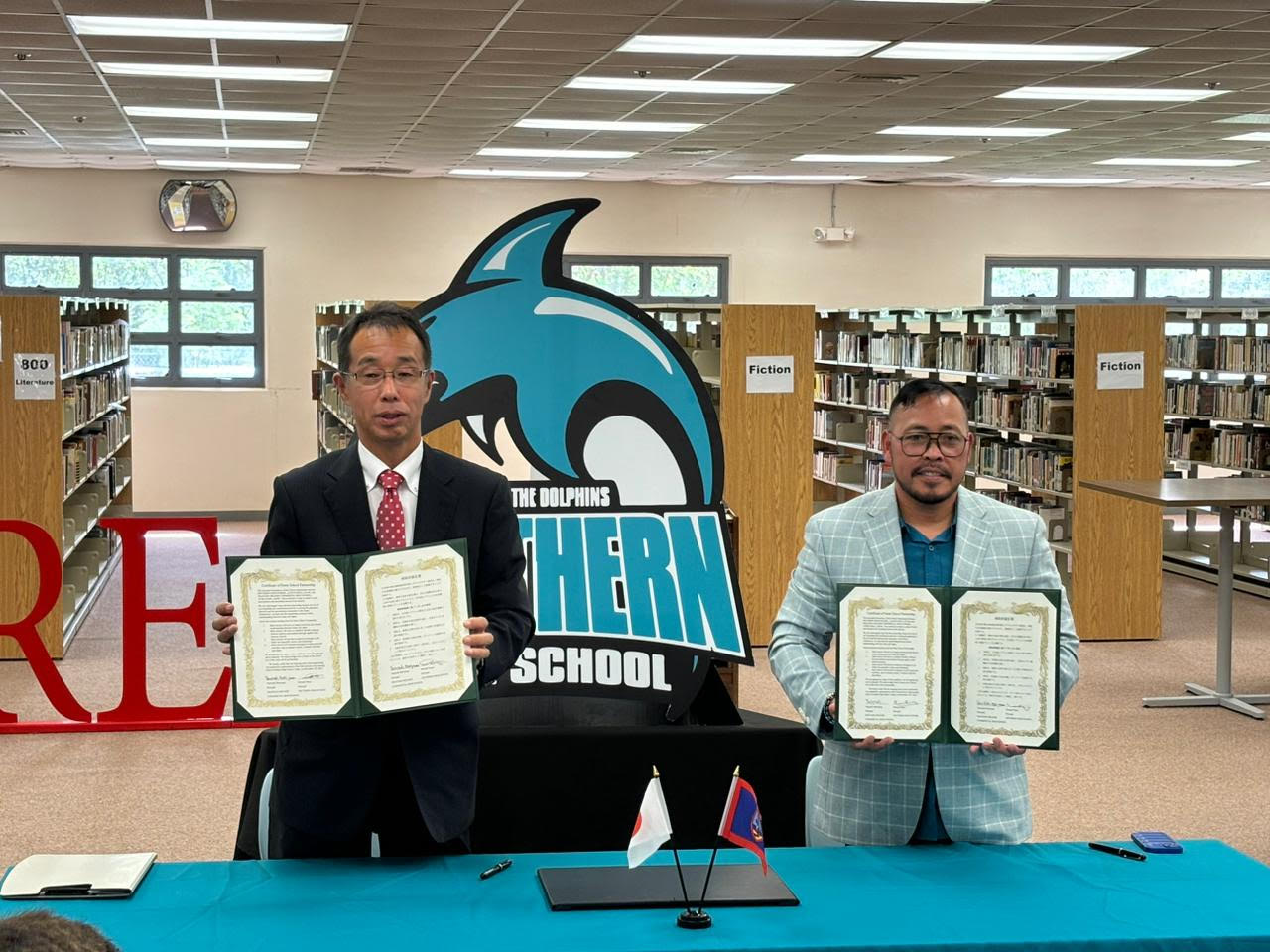 Southern high and Okayama Higashi high sign sister-school agreement - Vimarsana News