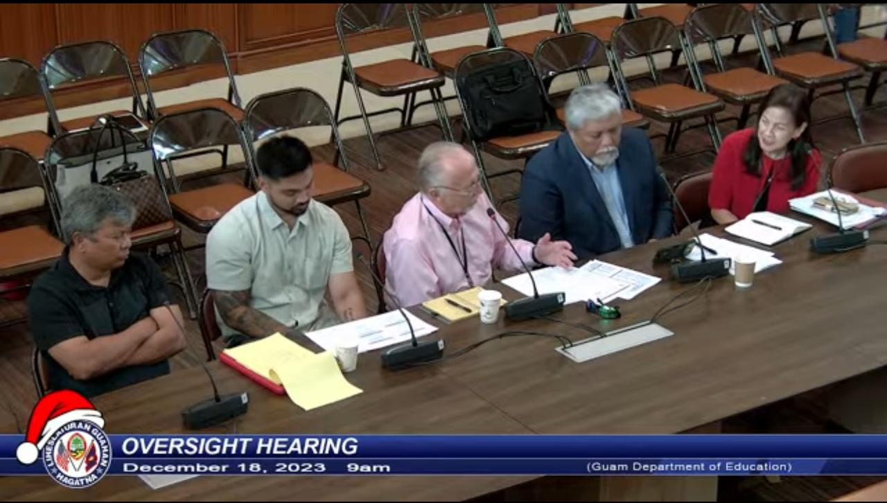 Senators given updates on GDOE concerns - Vimarsana News