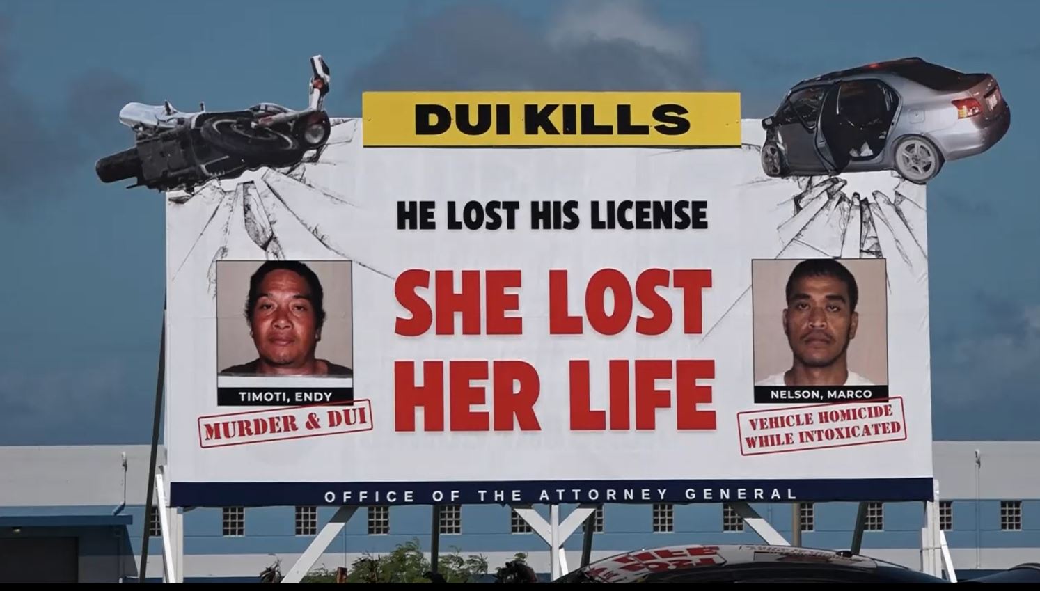New signs highlight drunk driving, school violence - Vimarsana News