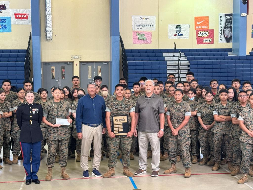 Giving Every Tuesday: Okkodo High School and Notre Dame High School win Toys for Tots challenge - Vimarsana News