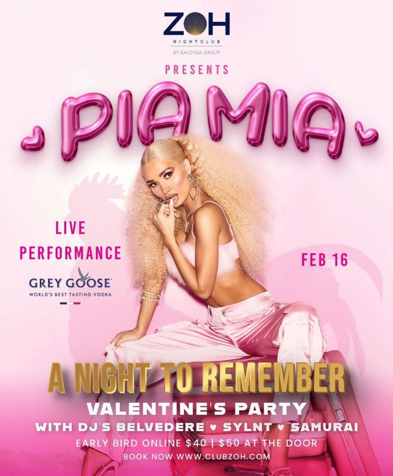 Homegrown talent Pia Mia set to perform at Zoh nightclub's A Night to Remember: Valentine's party - KUAM.com-KUAM News: On Air. Online. On Demand. - Vimarsana News