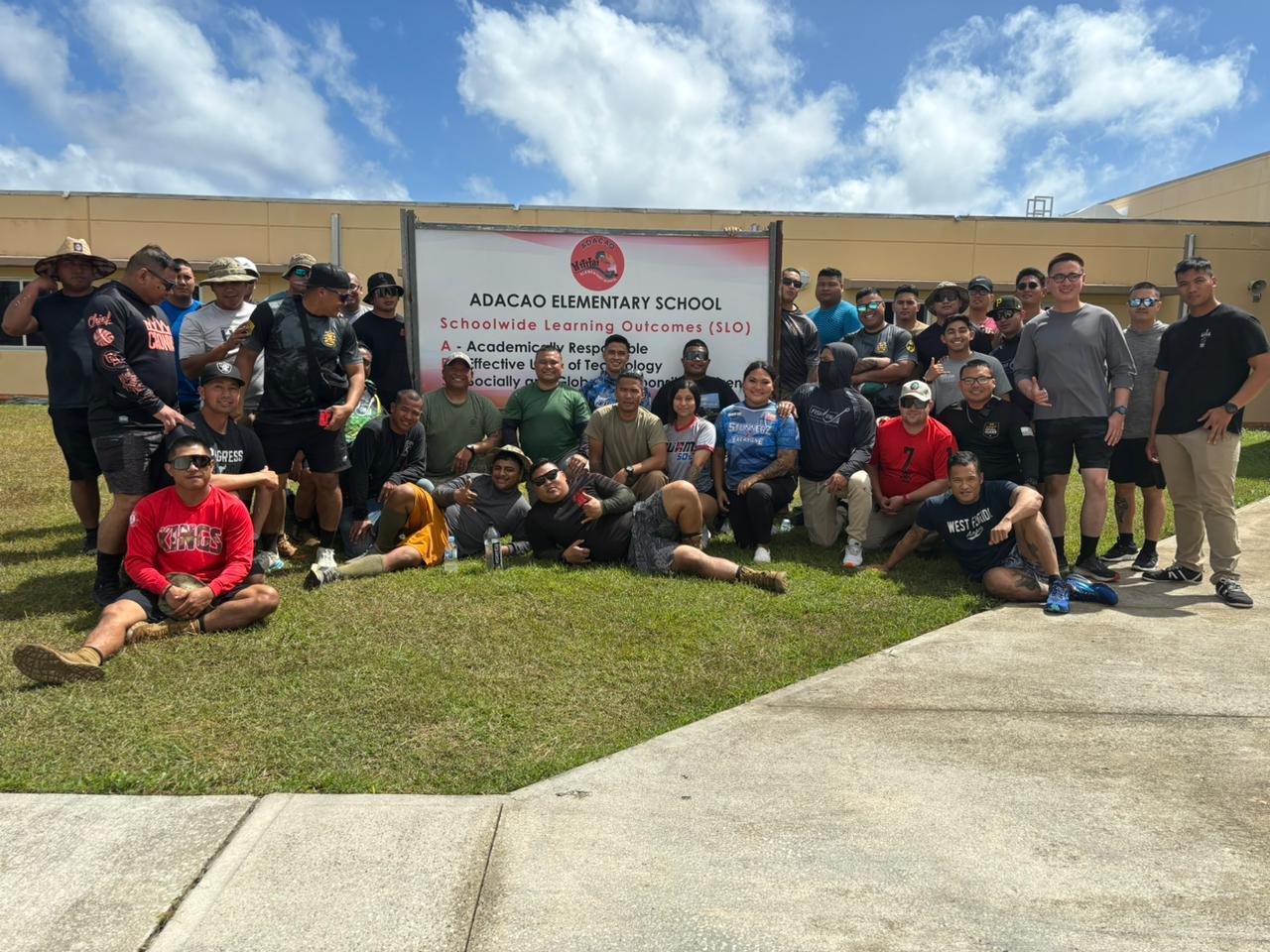 Guam National Guard: Team Binadu assists Adacao Elementary post-typhoon repairs - Vimarsana News