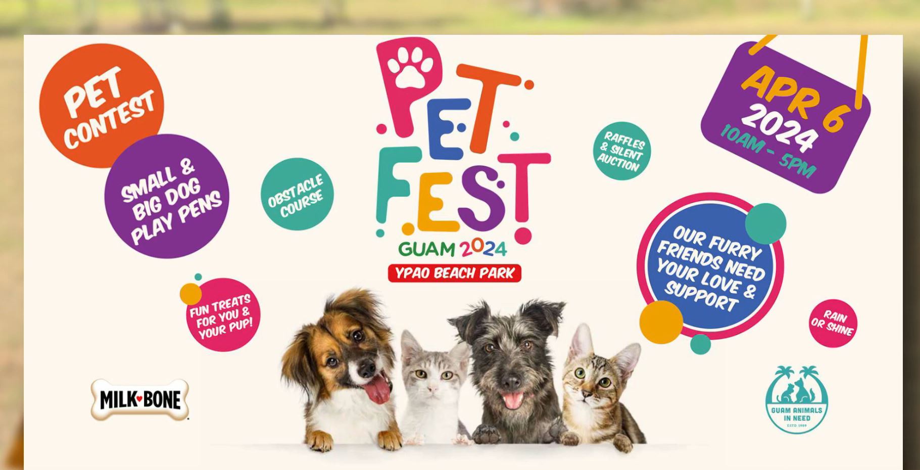 Dog obstacle course, puppy yoga & much more at Pet Fest Guam 2024 - Vimarsana News