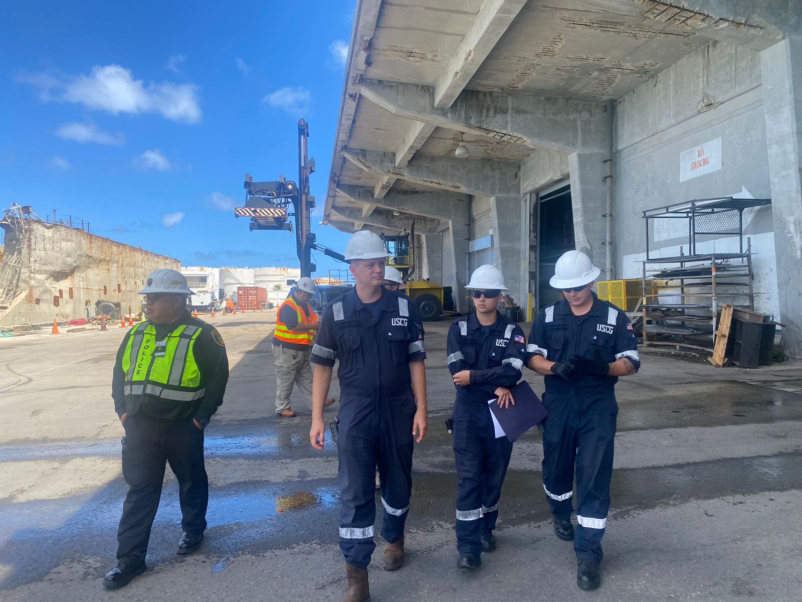 Port Authority passes Coast Guard inspection - Vimarsana News