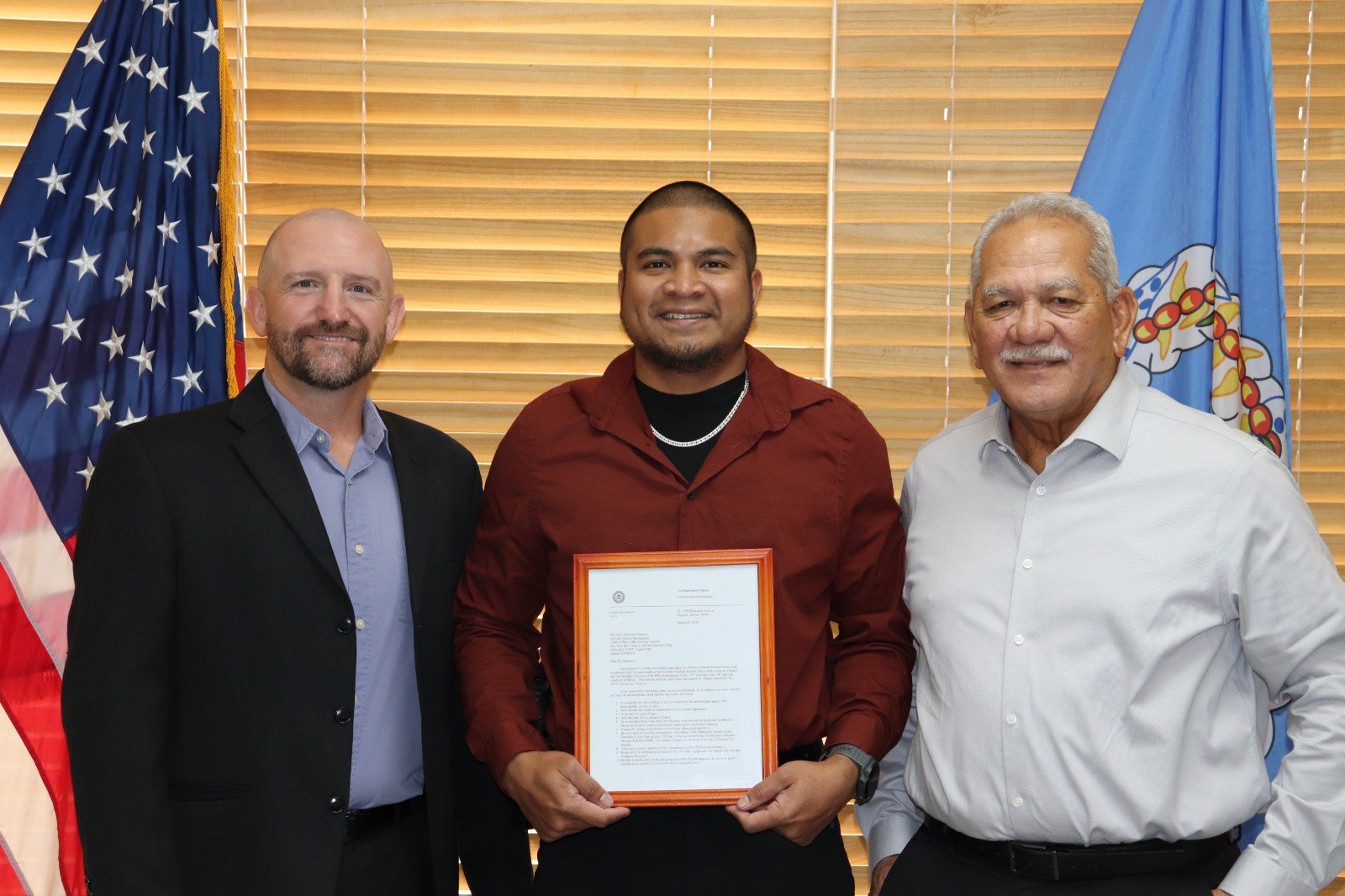 CNMI OAG Chief Investigator accepted to FBI National Academy - Vimarsana News