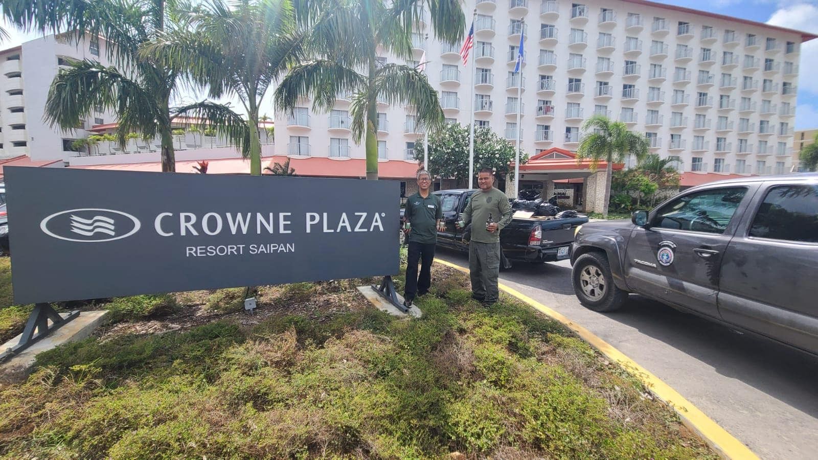 Crowne Plaza Resort Saipan donates 2K hygiene products to the Department of Corrections