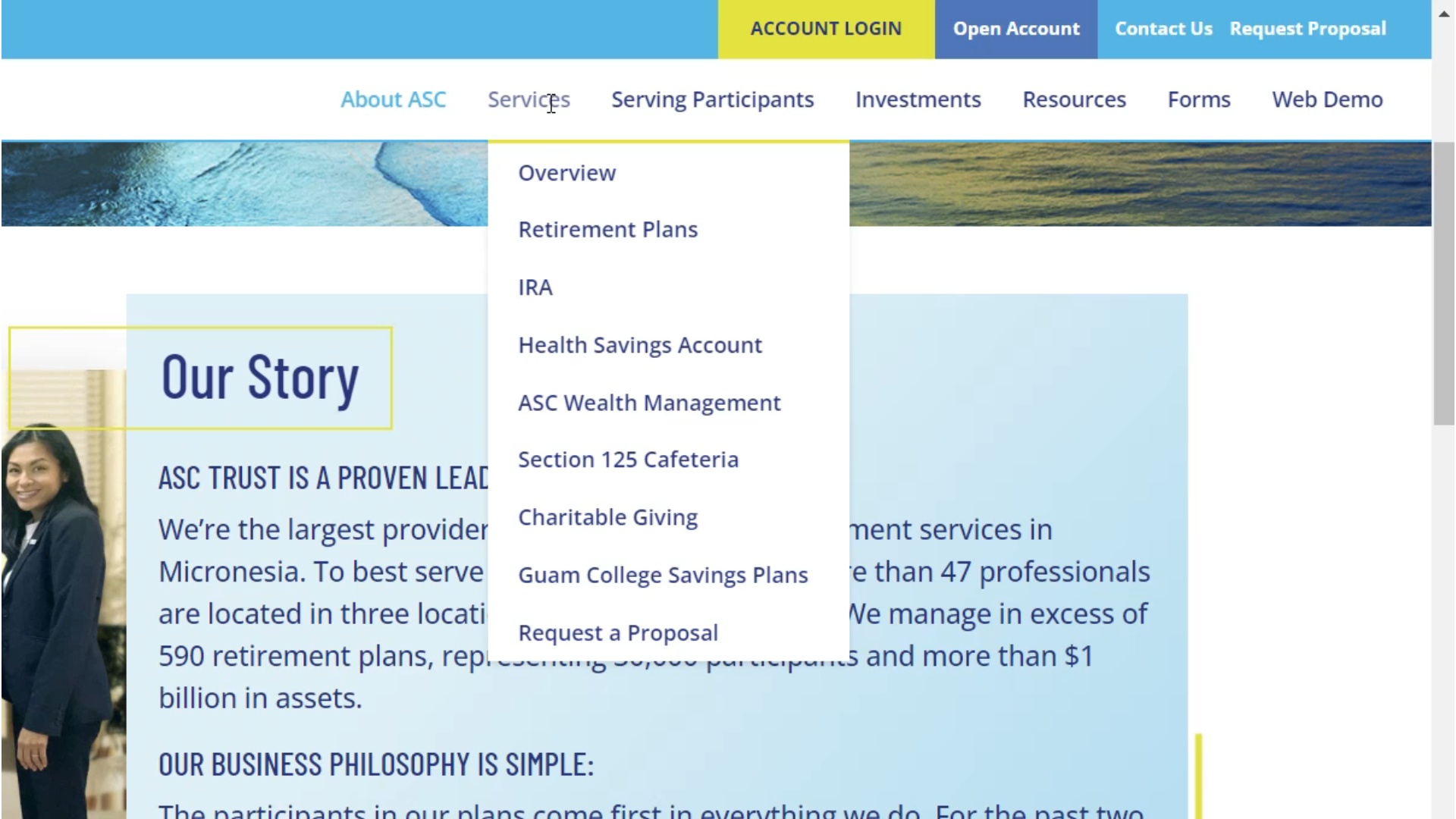 ASC Trust acquires BG Investment Services from BankGuam Holding Company