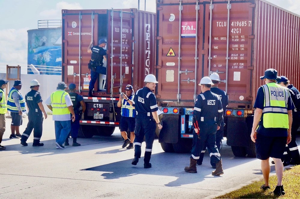 U.S. Coast Guard partners conduct Multi-Agency Strike Force Operation at the Port of Guam - Vimarsana News