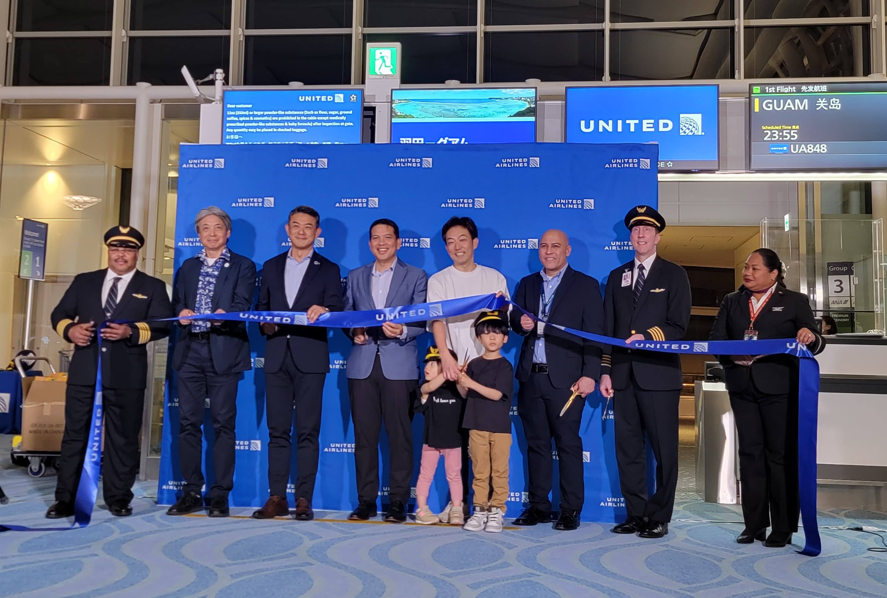 Haneda-Guam inaugural flight receives warm Hafa Adai welcome - Vimarsana News