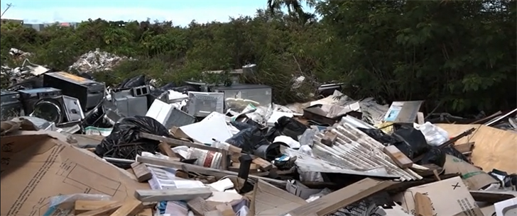 Guam EPA investigates growing dumpsite on real estate developer's property - Vimarsana News