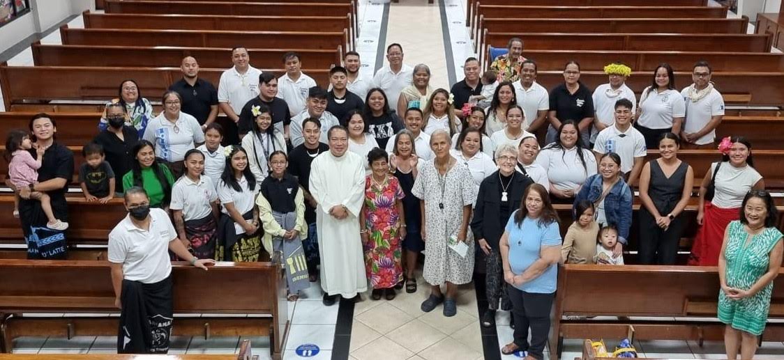 Guam's FestPAC delegates attend Mass at Our Lady of Peace & Safe ...