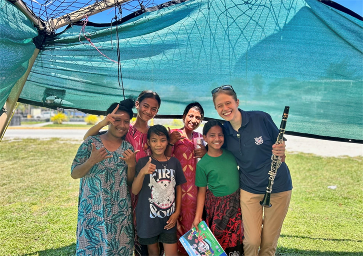 U.S. Coast Guard brought music and maritime safety to the Marshall Islands