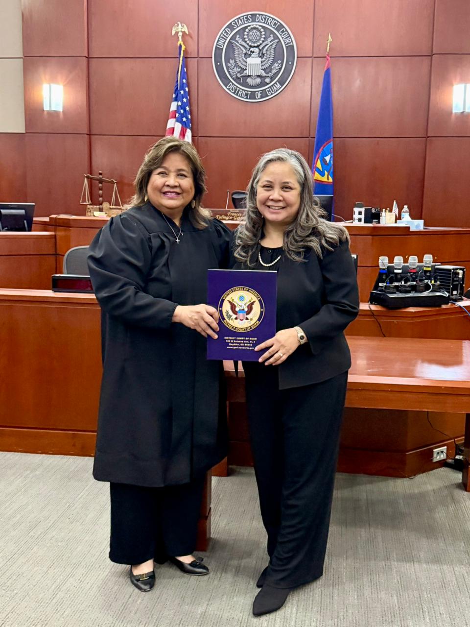 New Chief U.S. Probation and Pretrial Services Officer for the Northern Mariana Islands sworn in