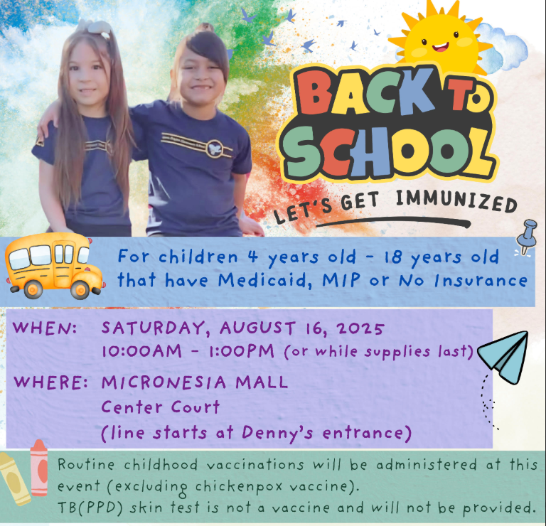 Public Health hosts Back to School Immunization Outreach