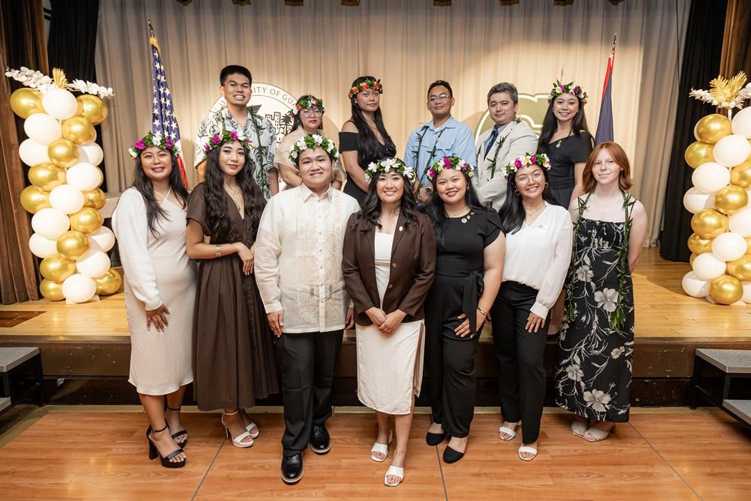 University of Guam’s 64th Student Government Association & Student Regent take office