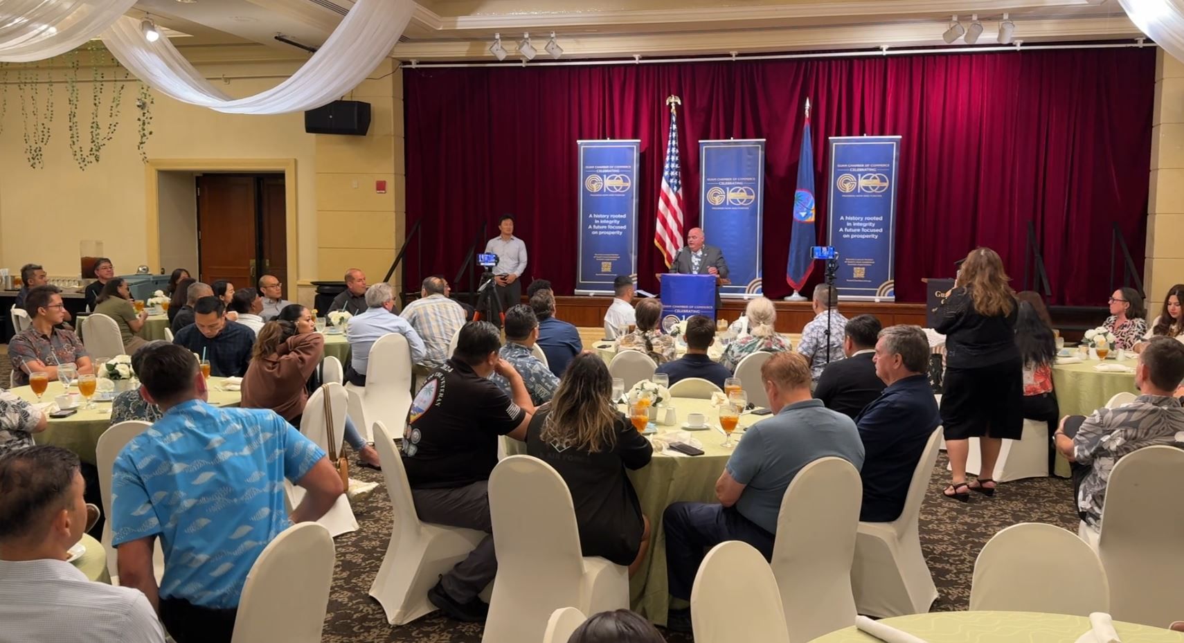 Chamber meeting spotlights tax cuts, housing crisis & government spending