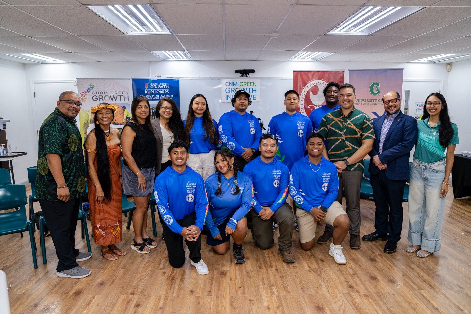 UOG and Northern Marianas College launch Kupu Conservation Corps in Saipan to strengthen Pacific Green Workforce