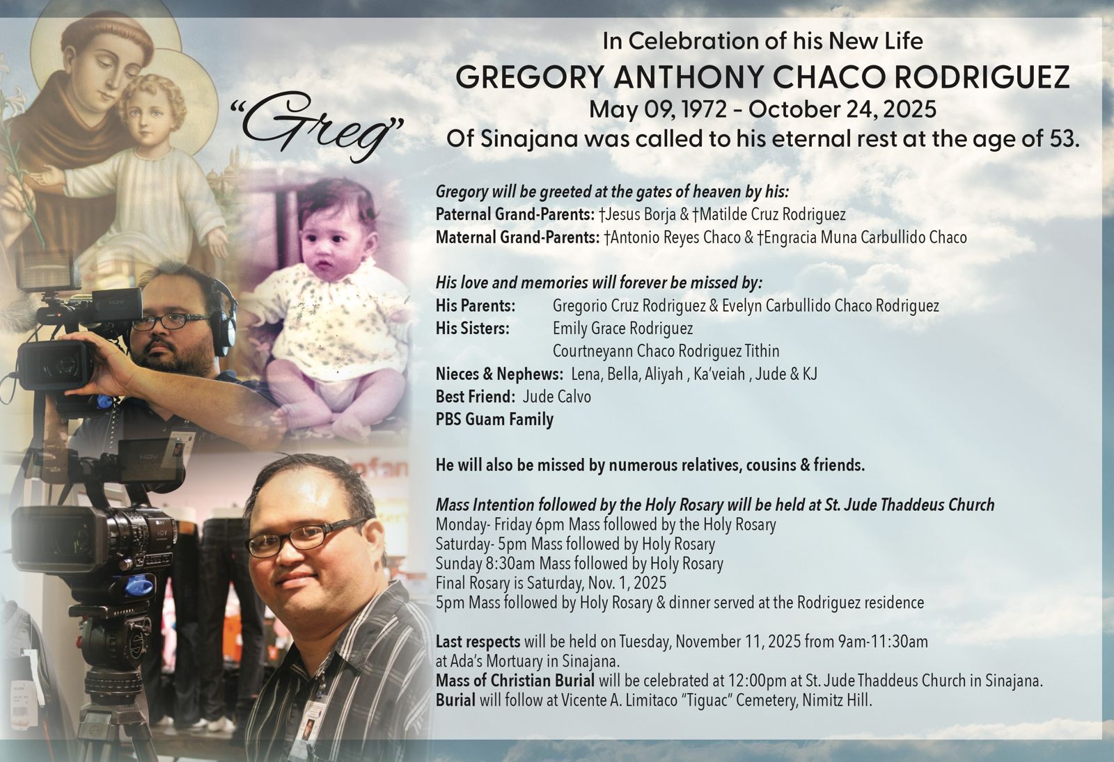 Gregory Anthony Chaco Rodriguez