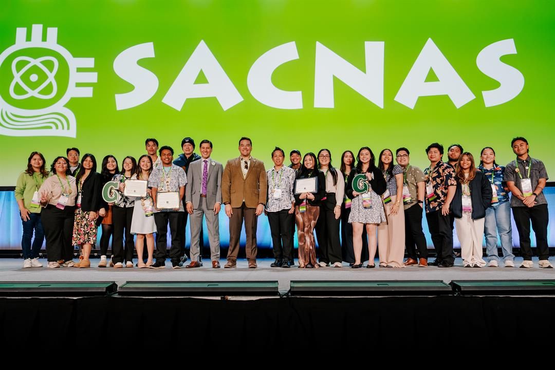 University of Guam students earn national recognition at 2025 SACNAS National Diversity in STEM conference