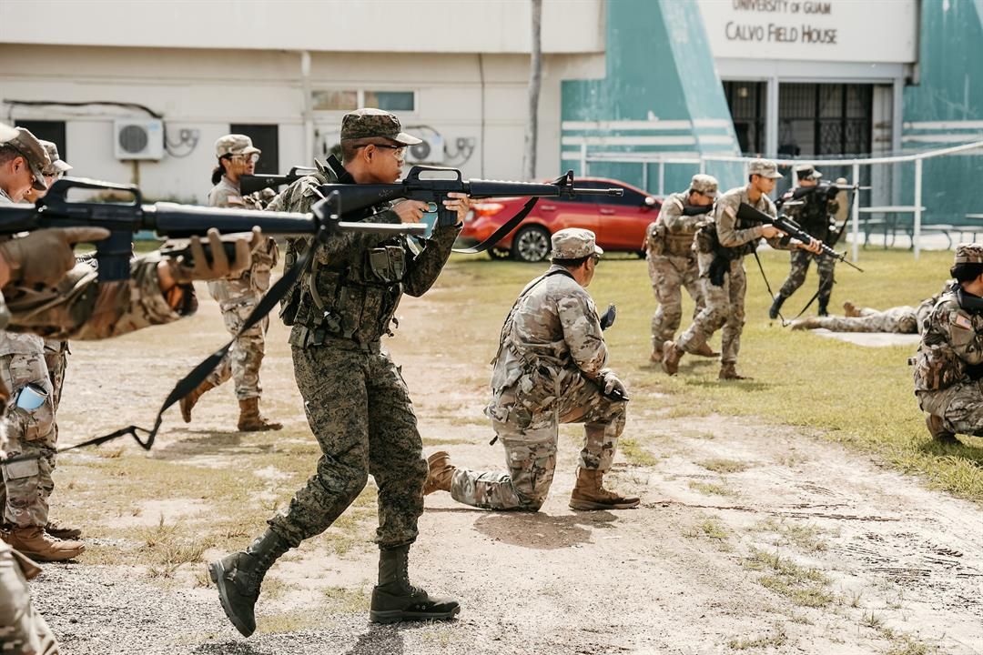 Philippine ROTC cadets train with University of Guam under State Partnership Program