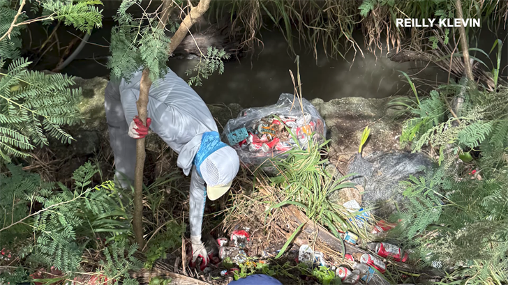 Coral disease outbreak at Piti Marine Preserve, 50 bags of trash removed