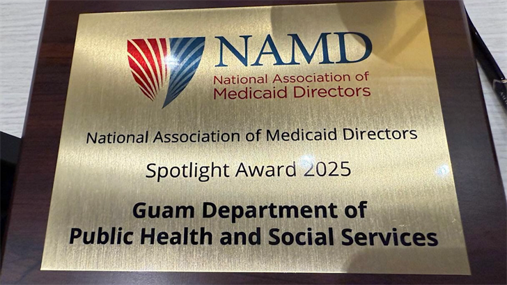 Guam Medicaid earns national Spotlight Award