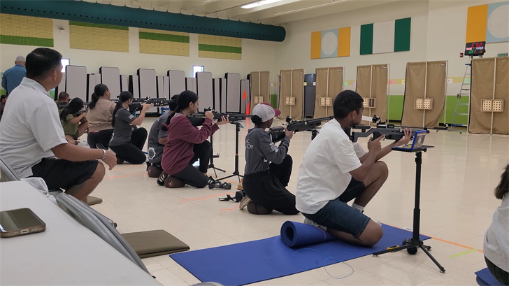 JROTC sharpshooters compete in Top Gun marksmanship event