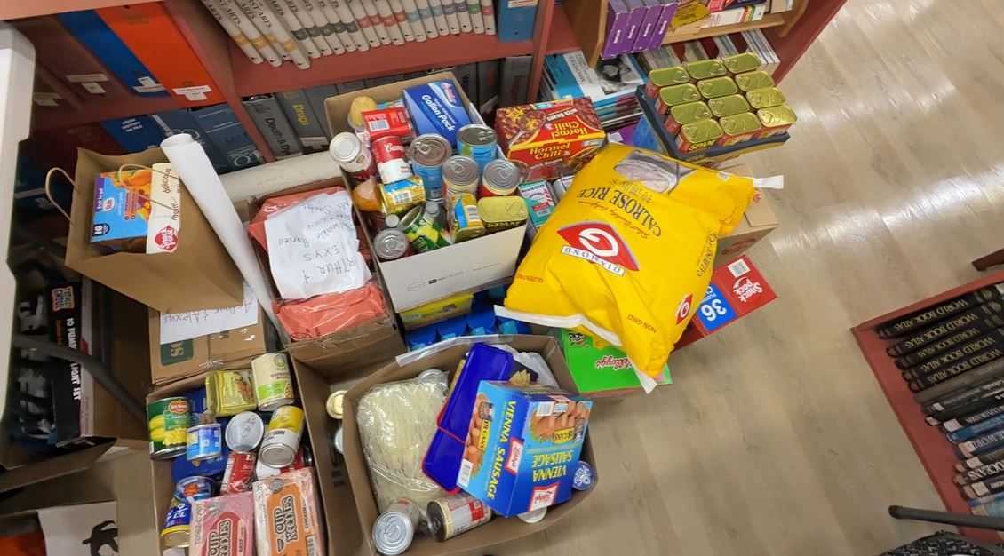 St. John's School students aim to donate 2,000 cans of food for Thanksgiving