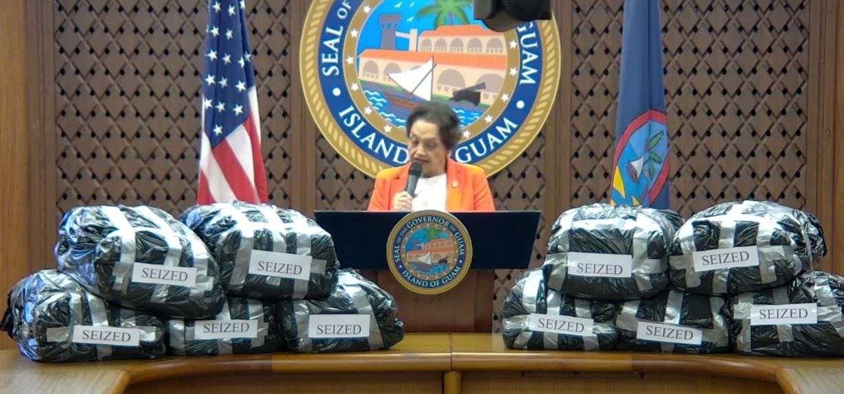 Administration reports progress in Guam's drug interdiction efforts