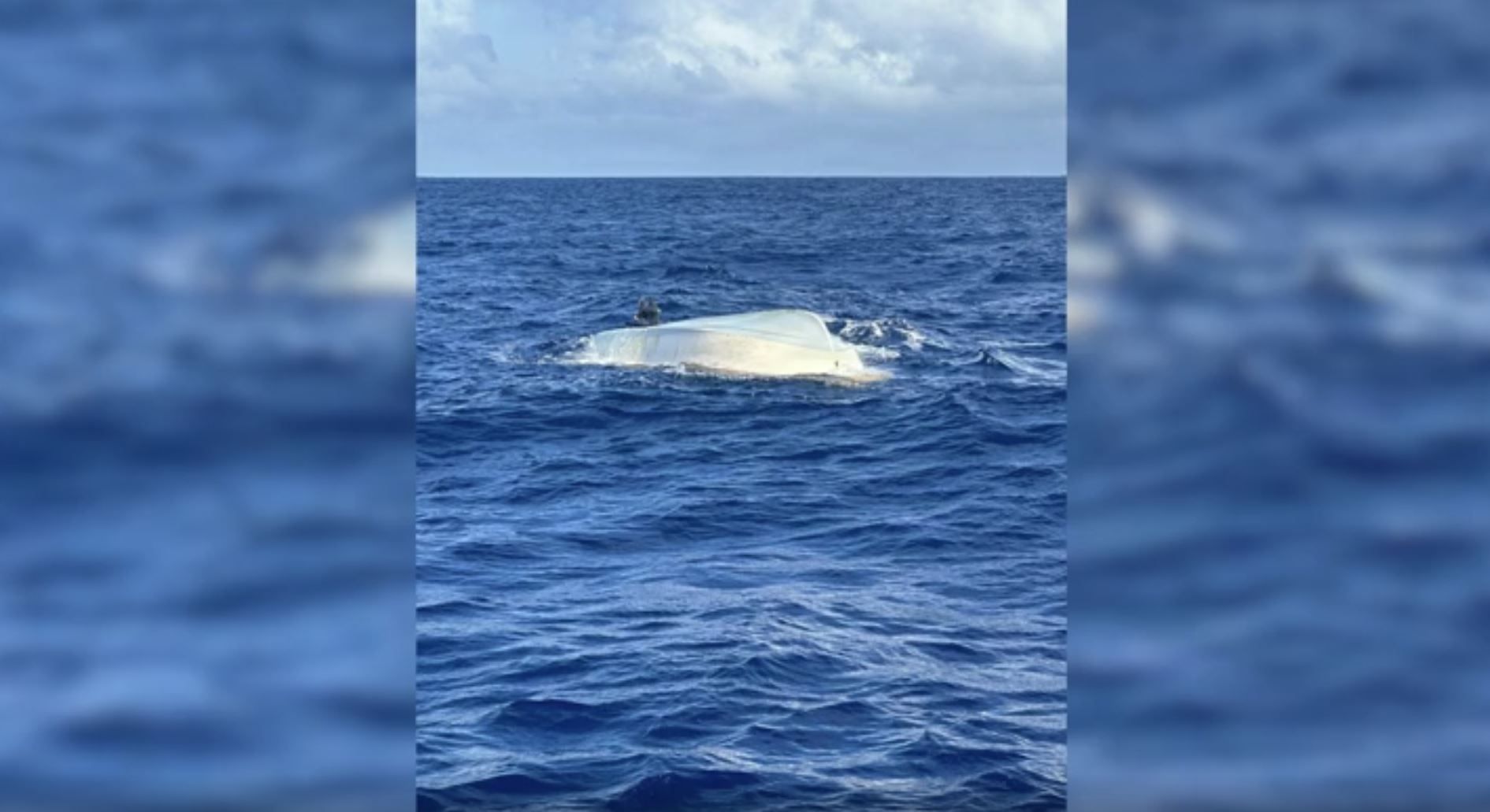 Mariner rescued after vessel capsizes west of Guam