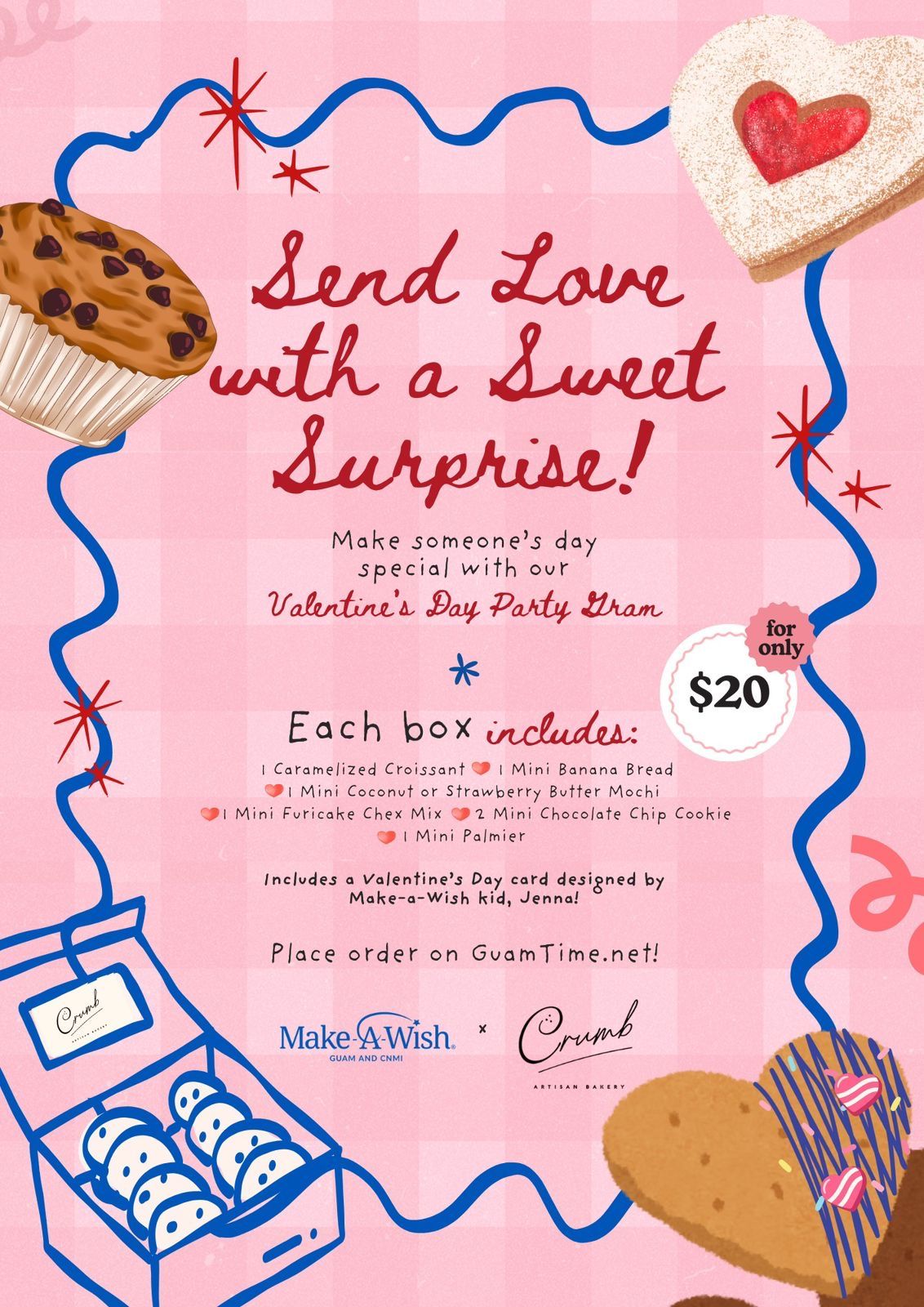 Make-A-Wish NextGen Board launches Valentine’s Pastry Gram fundraiser