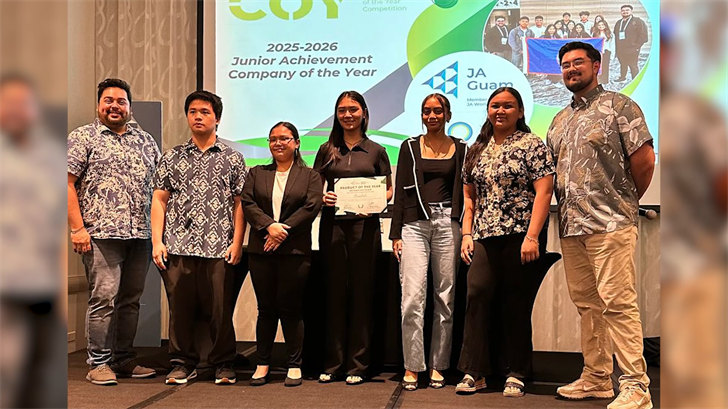 Junior Achievement Guam announces Company of Year winners